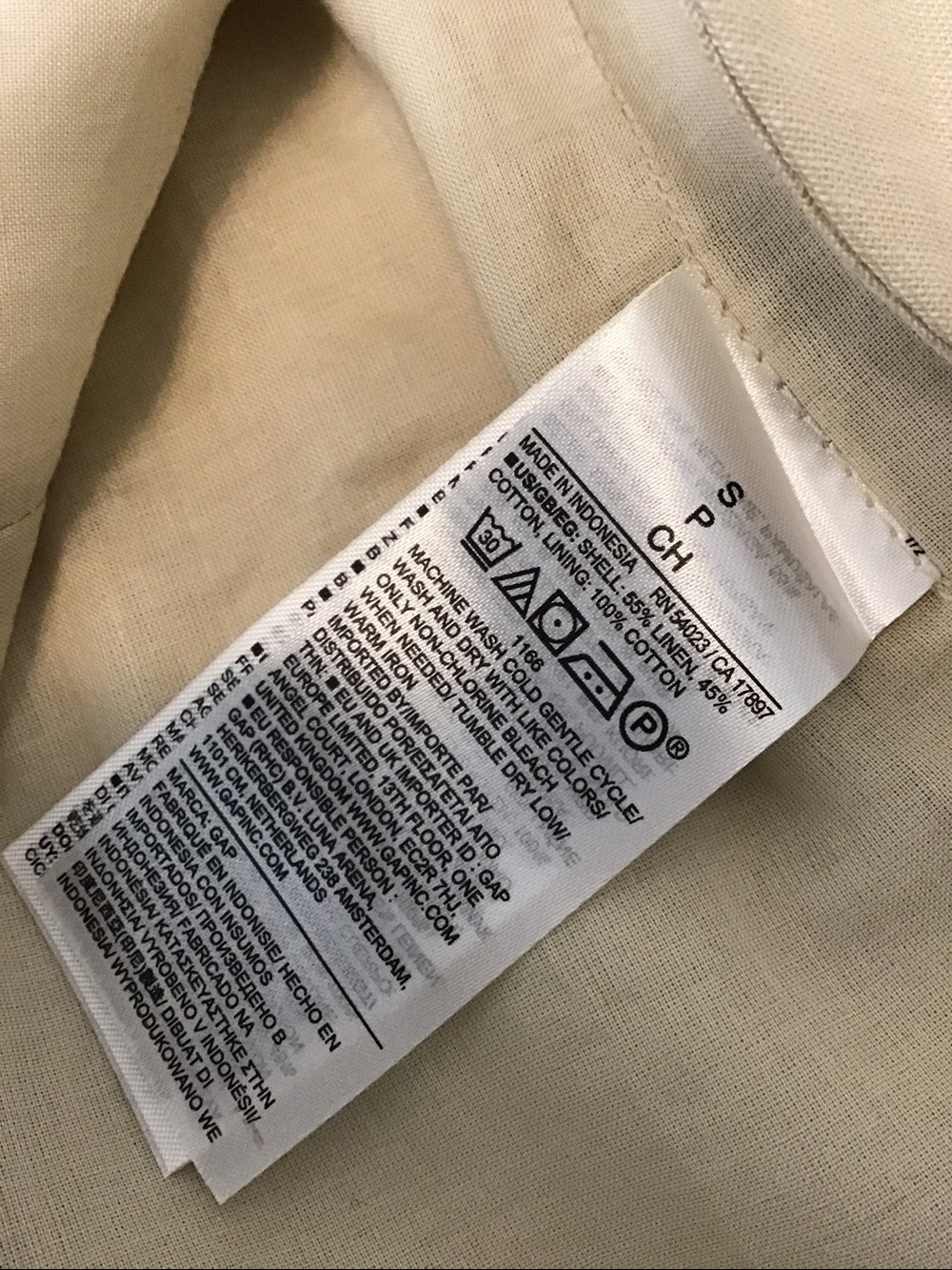 Gap Linen Vest - Picture 7 of 7